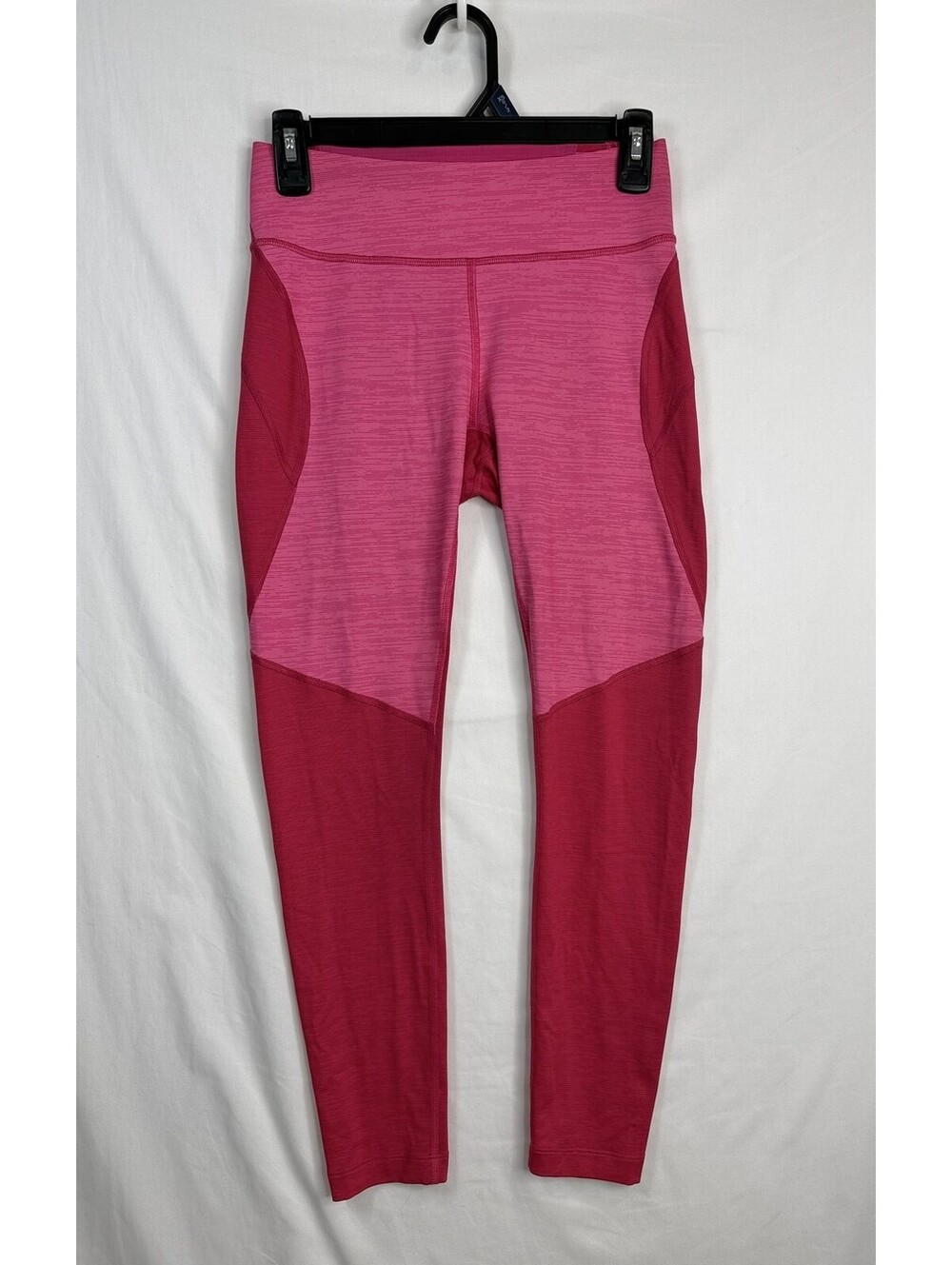 Outdoor Voices Leggings Women's S Pink Raspberry Colorblock High Rise Coolmax